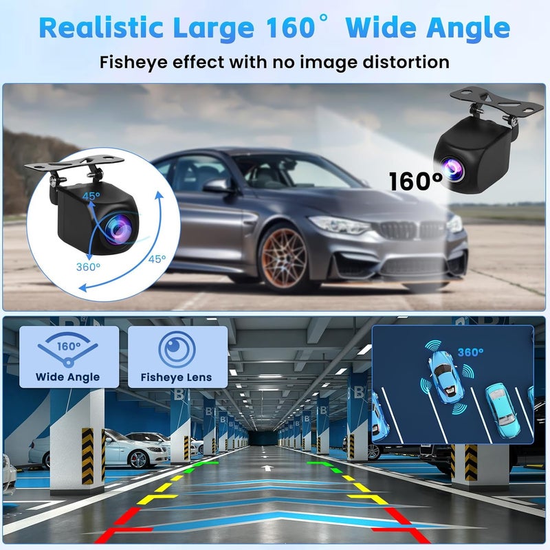 Inefala كاميرا خلفية AHD 1080P ترقية 4 دبابيس للراديو المحمول - Image 5